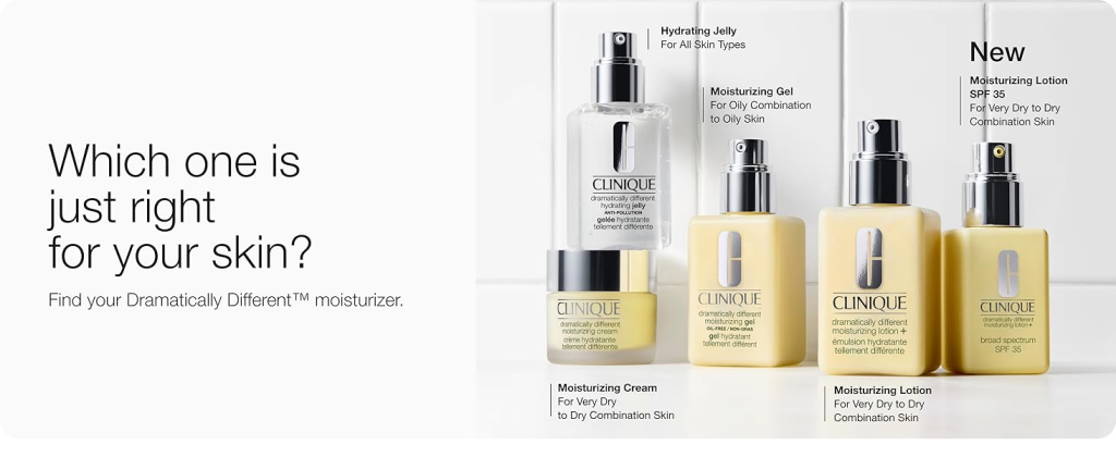 Clinique 3-Step Dramatically Different Moisturizing Lotion+ For Dry to Dry Combination Skin Types | With Glycerin | Hydrating | Now With SPF 35 2 00000